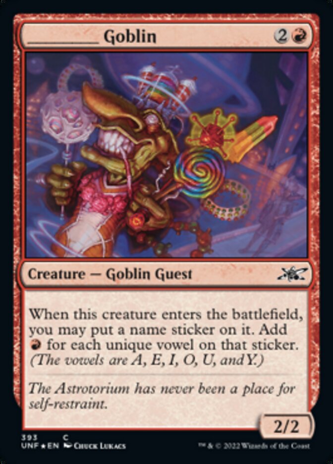 _____ Goblin (Galaxy Foil) [Unfinity] | Eastridge Sports Cards & Games