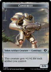 Thopter // Construct (41) Double-Sided Token [Commander Masters Tokens] | Eastridge Sports Cards & Games