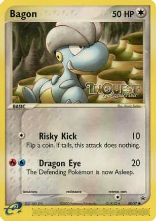 Bagon (50/97) (InQuest) [League & Championship Cards] | Eastridge Sports Cards & Games