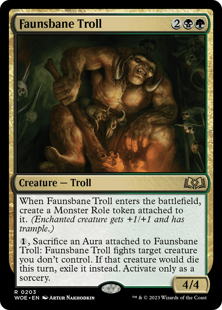 Faunsbane Troll [Wilds of Eldraine] | Eastridge Sports Cards & Games