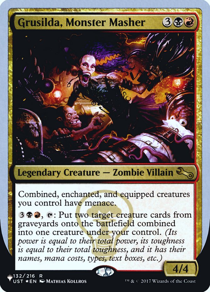 Grusilda, Monster Masher (Unfinity Foil Edition) [The List] | Eastridge Sports Cards & Games
