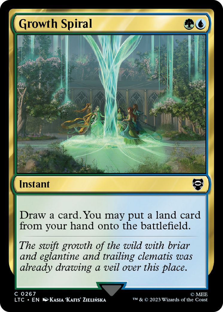 Growth Spiral [The Lord of the Rings: Tales of Middle-Earth Commander] | Eastridge Sports Cards & Games