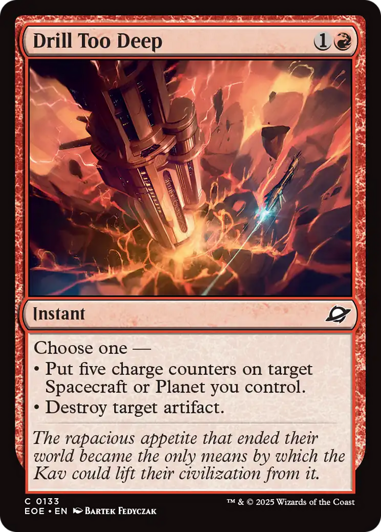 Drill Too Deep [Edge of Eternities] | Eastridge Sports Cards & Games