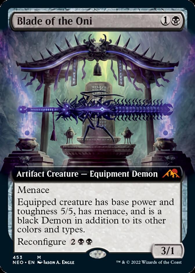 Blade of the Oni (Extended Art) [Kamigawa: Neon Dynasty] | Eastridge Sports Cards & Games