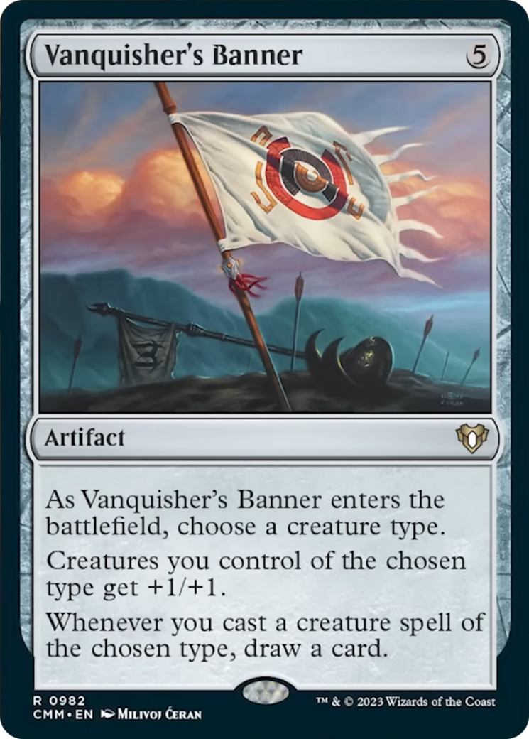 Vanquisher's Banner [Commander Masters] | Eastridge Sports Cards & Games