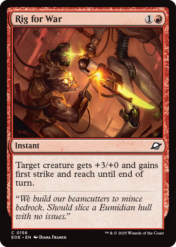 Rig for War [Edge of Eternities] | Eastridge Sports Cards & Games