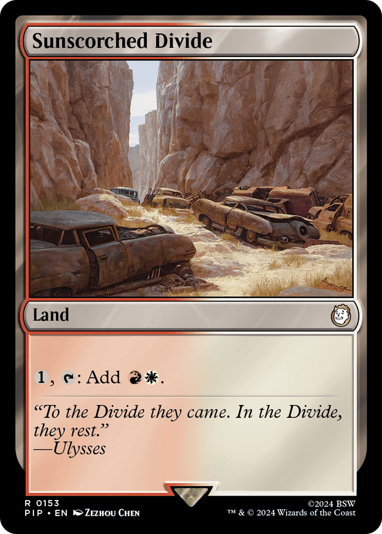 Sunscorched Divide [Fallout] | Eastridge Sports Cards & Games