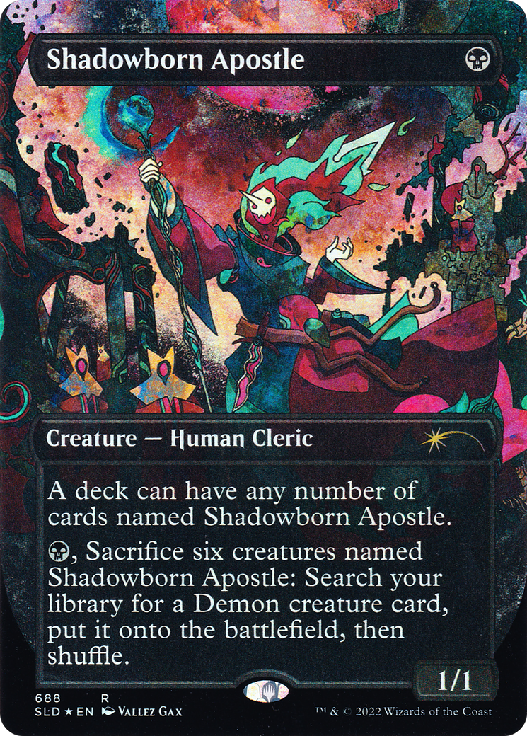 Shadowborn Apostle (688) (Borderless) [Secret Lair Drop Promos] | Eastridge Sports Cards & Games