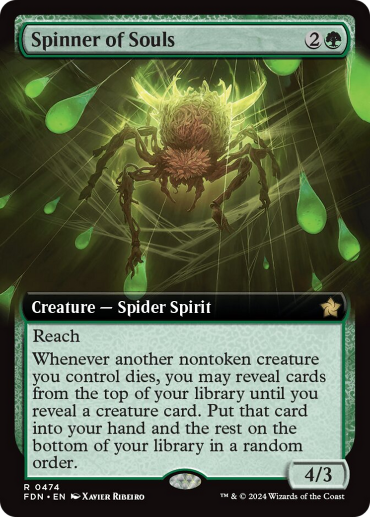 Spinner of Souls (Extended Art) [Foundations] | Eastridge Sports Cards & Games