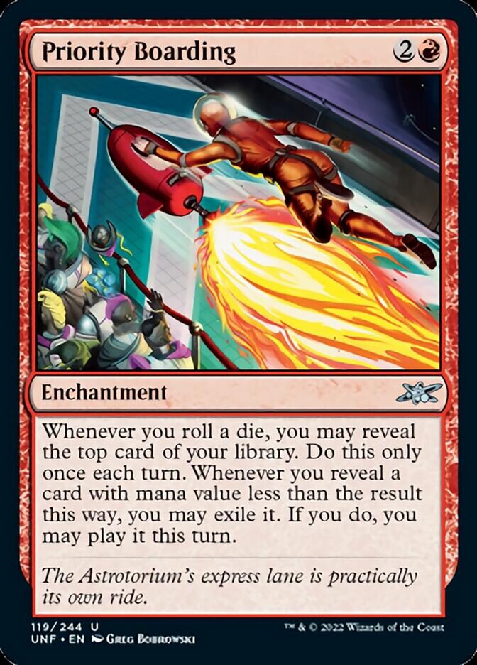 Priority Boarding [Unfinity] | Eastridge Sports Cards & Games