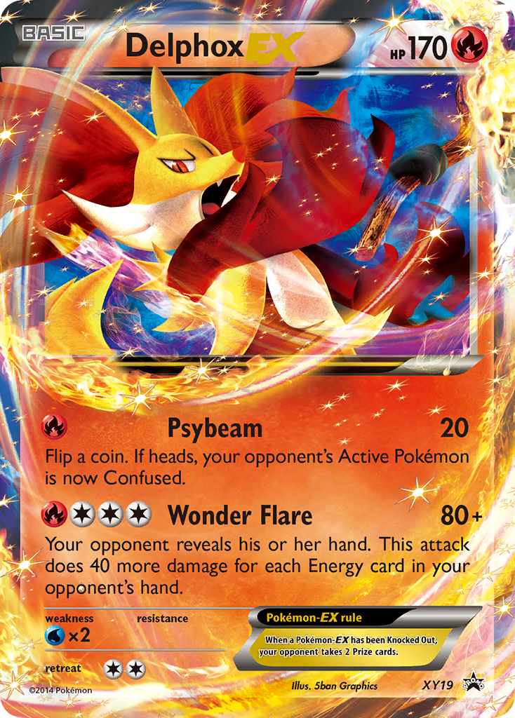Delphox EX (XY19) [XY: Black Star Promos] | Eastridge Sports Cards & Games