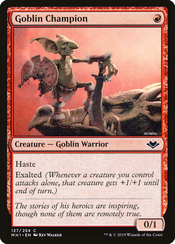 Goblin Champion [Modern Horizons] | Eastridge Sports Cards & Games