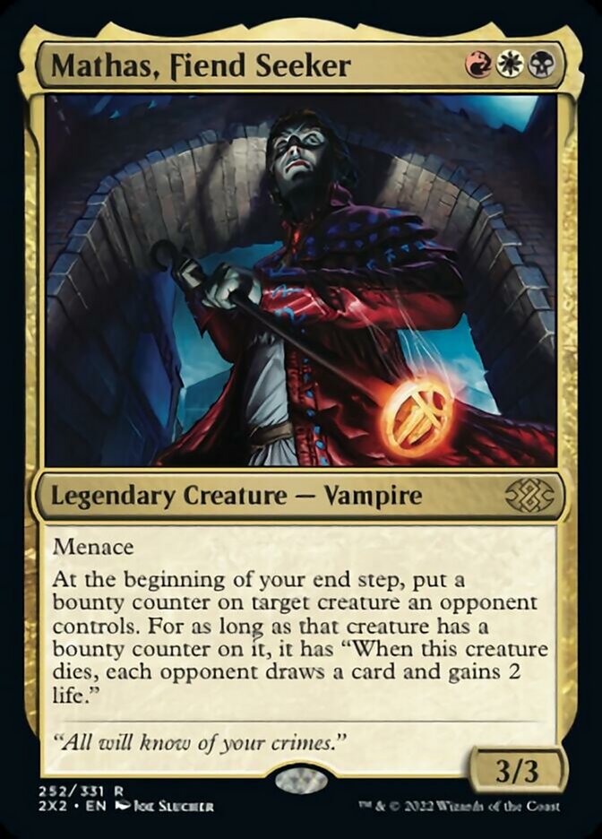 Mathas, Fiend Seeker [Double Masters 2022] | Eastridge Sports Cards & Games