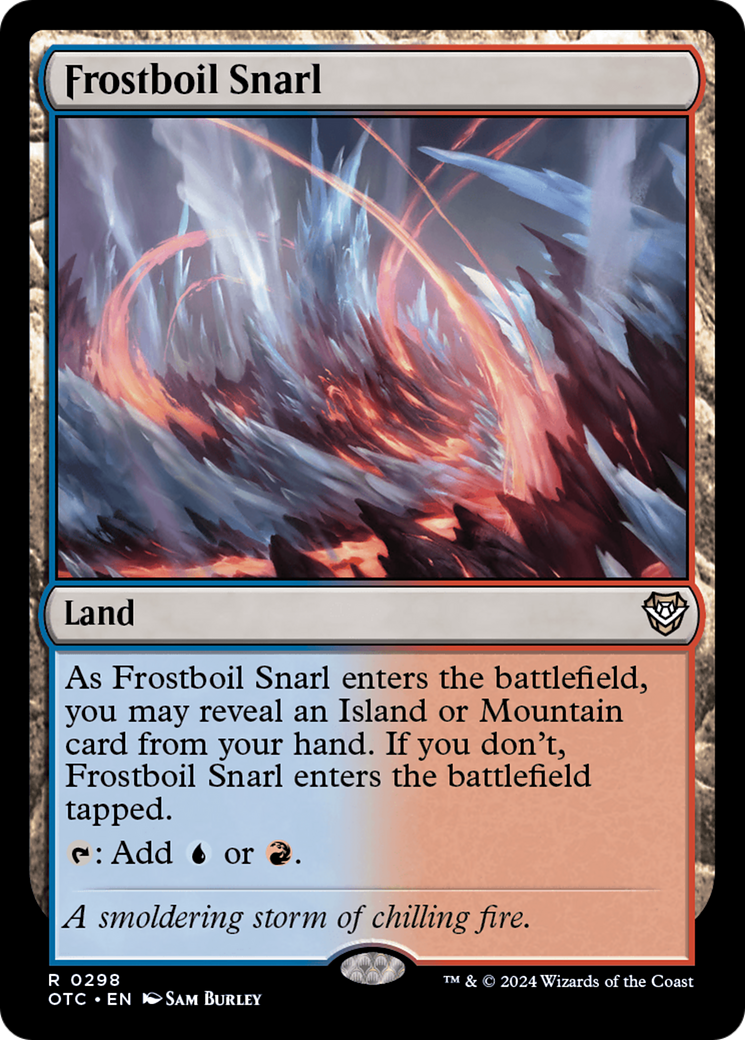 Frostboil Snarl [Outlaws of Thunder Junction Commander] | Eastridge Sports Cards & Games