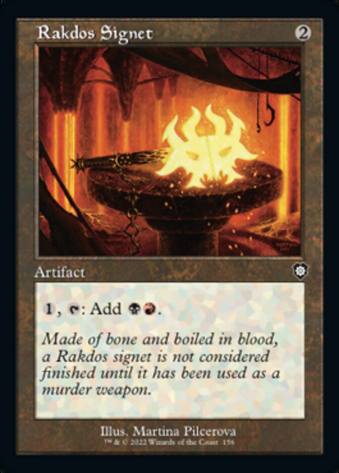 Rakdos Signet (Retro) [The Brothers' War Commander] | Eastridge Sports Cards & Games