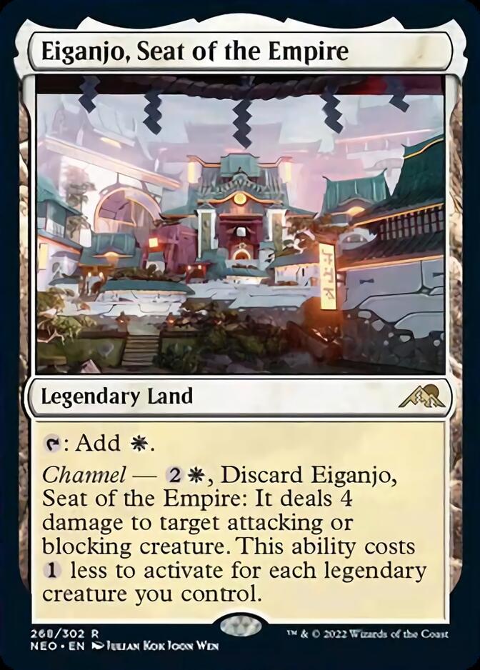 Eiganjo, Seat of the Empire [Kamigawa: Neon Dynasty] | Eastridge Sports Cards & Games