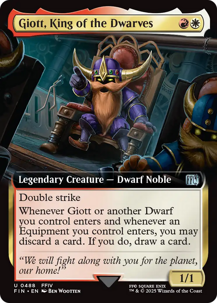 Giott, King of the Dwarves (Extended Art) [FINAL FANTASY] | Eastridge Sports Cards & Games