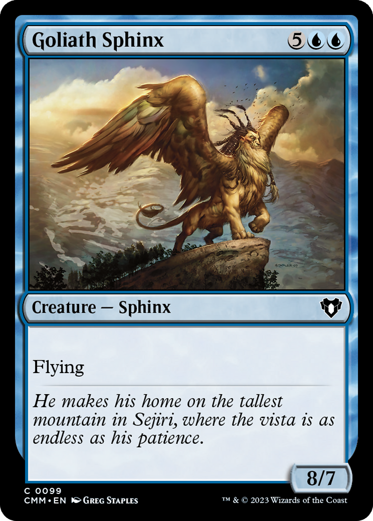 Goliath Sphinx [Commander Masters] | Eastridge Sports Cards & Games