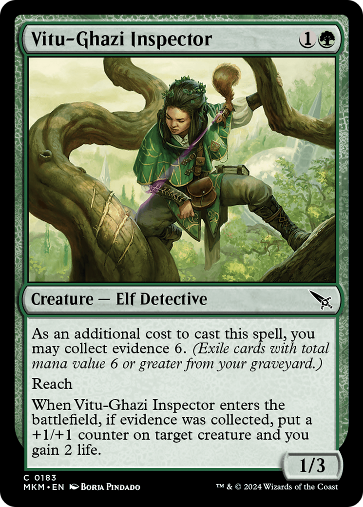 Vitu-Ghazi Inspector [Murders at Karlov Manor] | Eastridge Sports Cards & Games