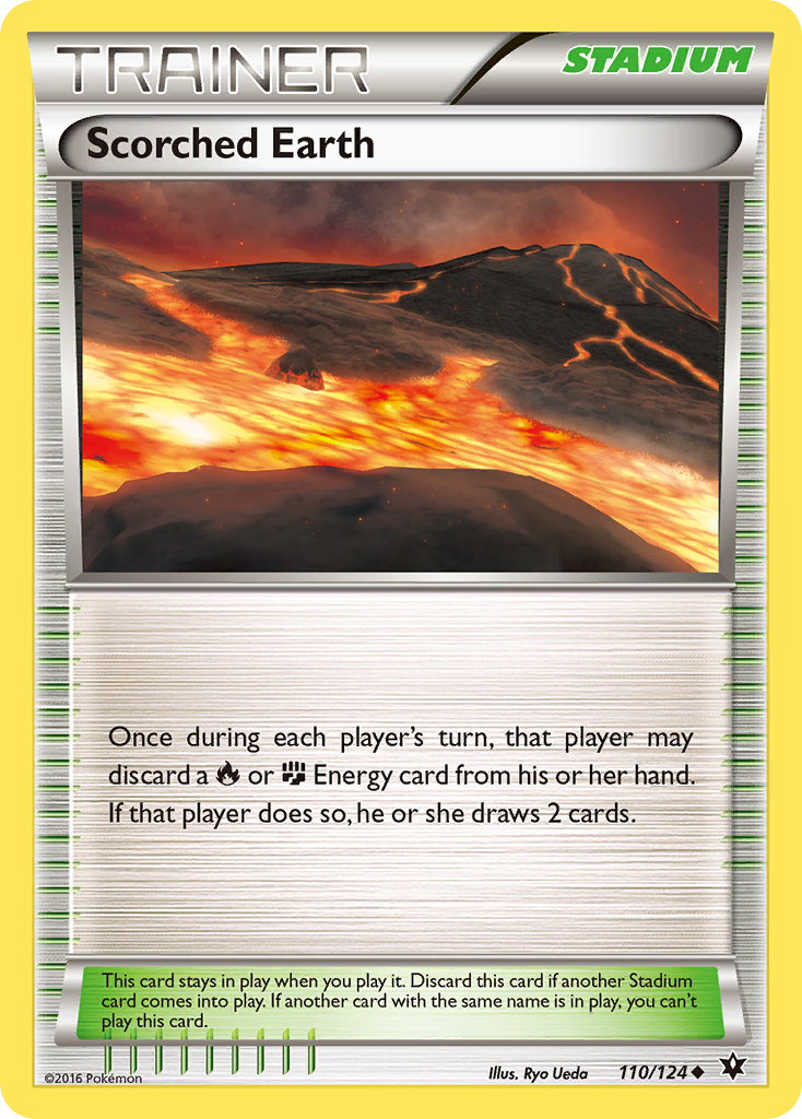 Scorched Earth (110/124) [XY: Fates Collide] | Eastridge Sports Cards & Games