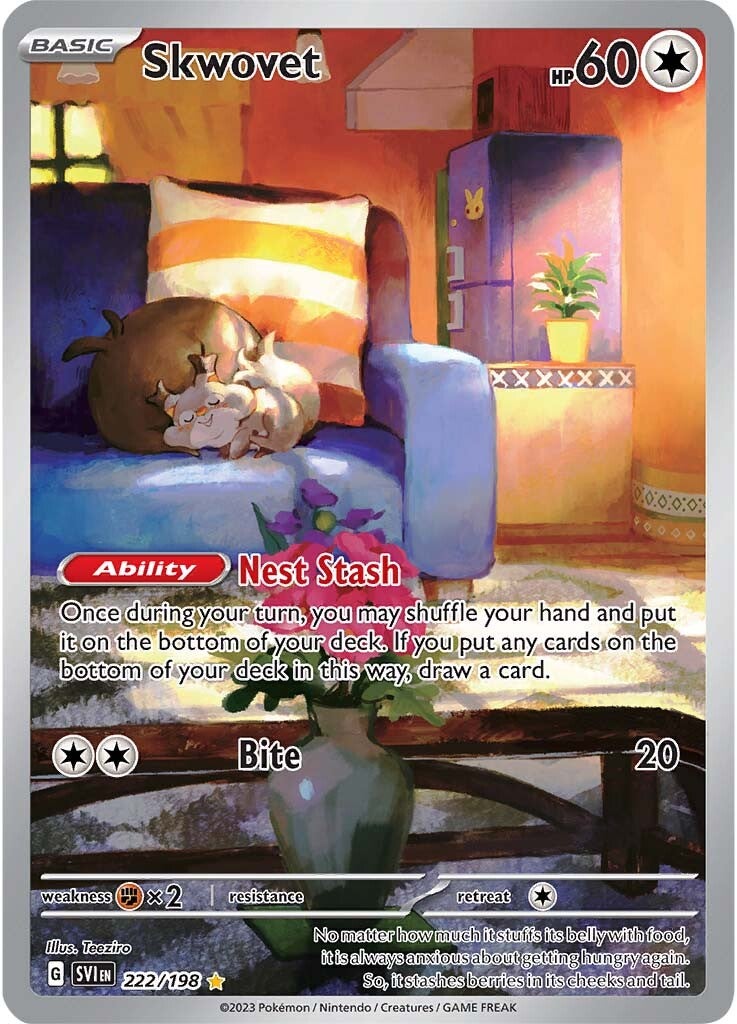 Skwovet (222/198) [Scarlet & Violet: Base Set] | Eastridge Sports Cards & Games