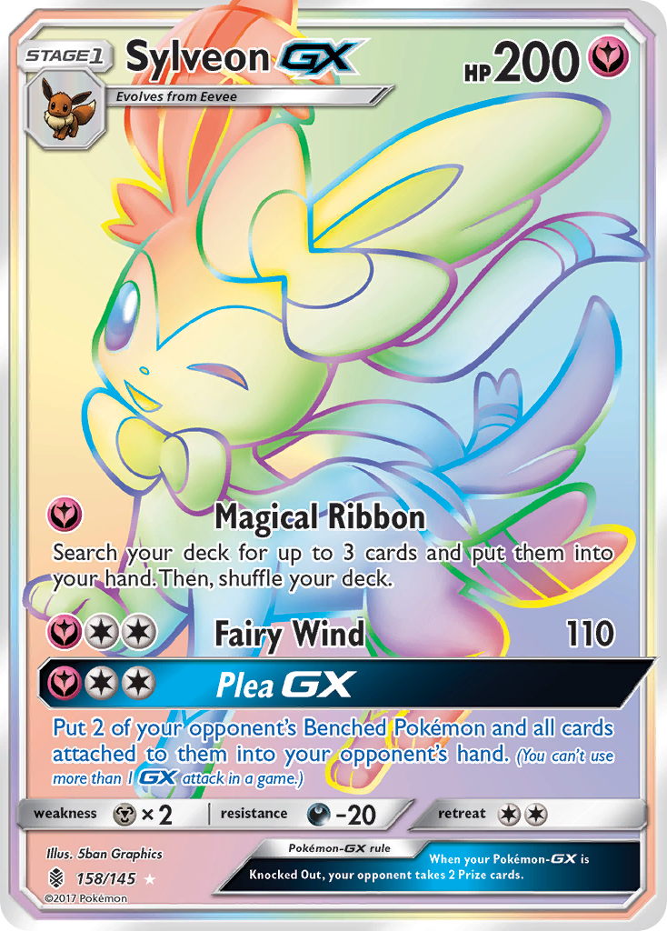 Sylveon GX (158/145) [Sun & Moon: Guardians Rising] | Eastridge Sports Cards & Games