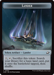 Robot // Lander (0004) Double-Sided Token [Edge of Eternities Tokens] | Eastridge Sports Cards & Games