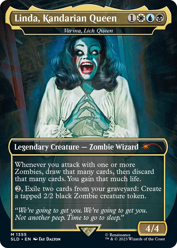 Linda, Kandarian Queen - Varina, Lich Queen [Secret Lair Drop Series] | Eastridge Sports Cards & Games