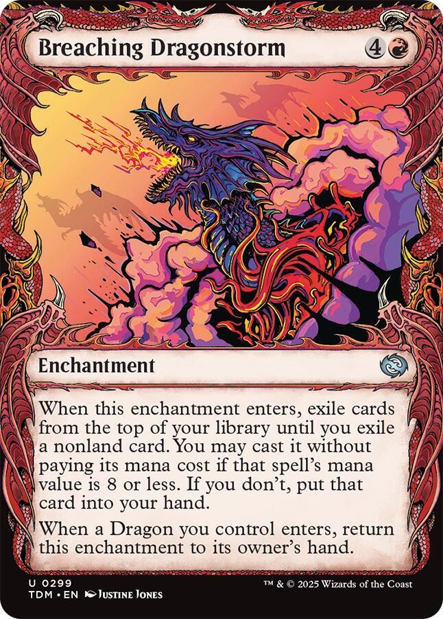 Breaching Dragonstorm (Showcase) [Tarkir: Dragonstorm] | Eastridge Sports Cards & Games