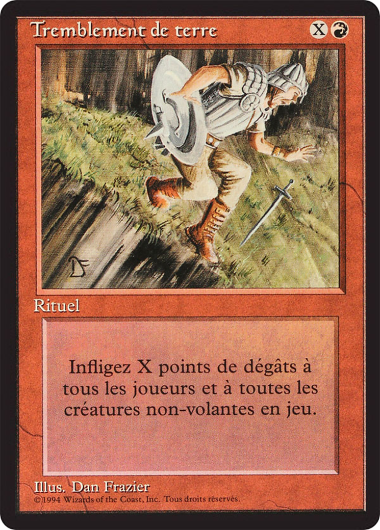 Earthquake [Foreign Black Border] | Eastridge Sports Cards & Games