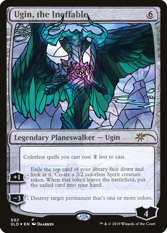 Ugin, the Ineffable (Stained Glass) [Secret Lair Drop Promos] | Eastridge Sports Cards & Games