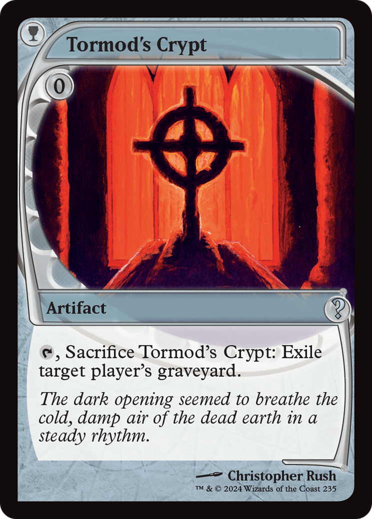 Tormod's Crypt (Future Sight) [Mystery Booster 2] | Eastridge Sports Cards & Games