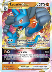 Lucario VSTAR (SWSH214) (Jumbo Card) [Sword & Shield: Black Star Promos] | Eastridge Sports Cards & Games