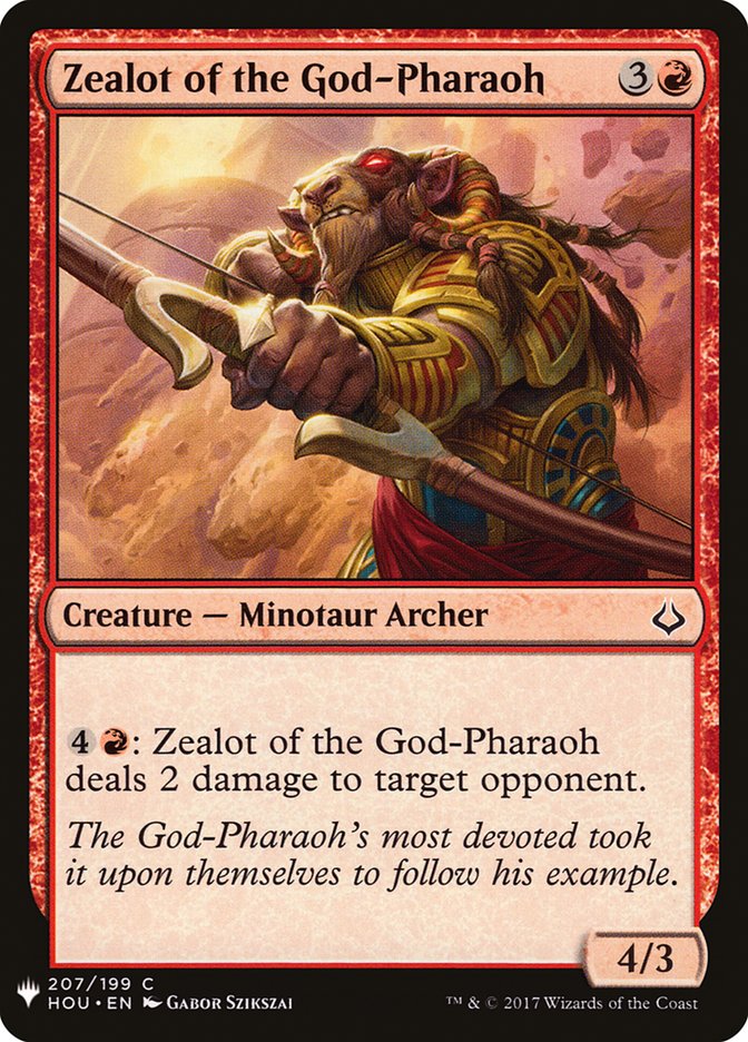 Zealot of the God-Pharaoh [Mystery Booster] | Eastridge Sports Cards & Games