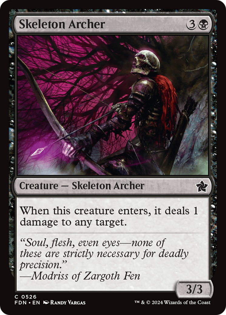 Skeleton Archer [Foundations] | Eastridge Sports Cards & Games