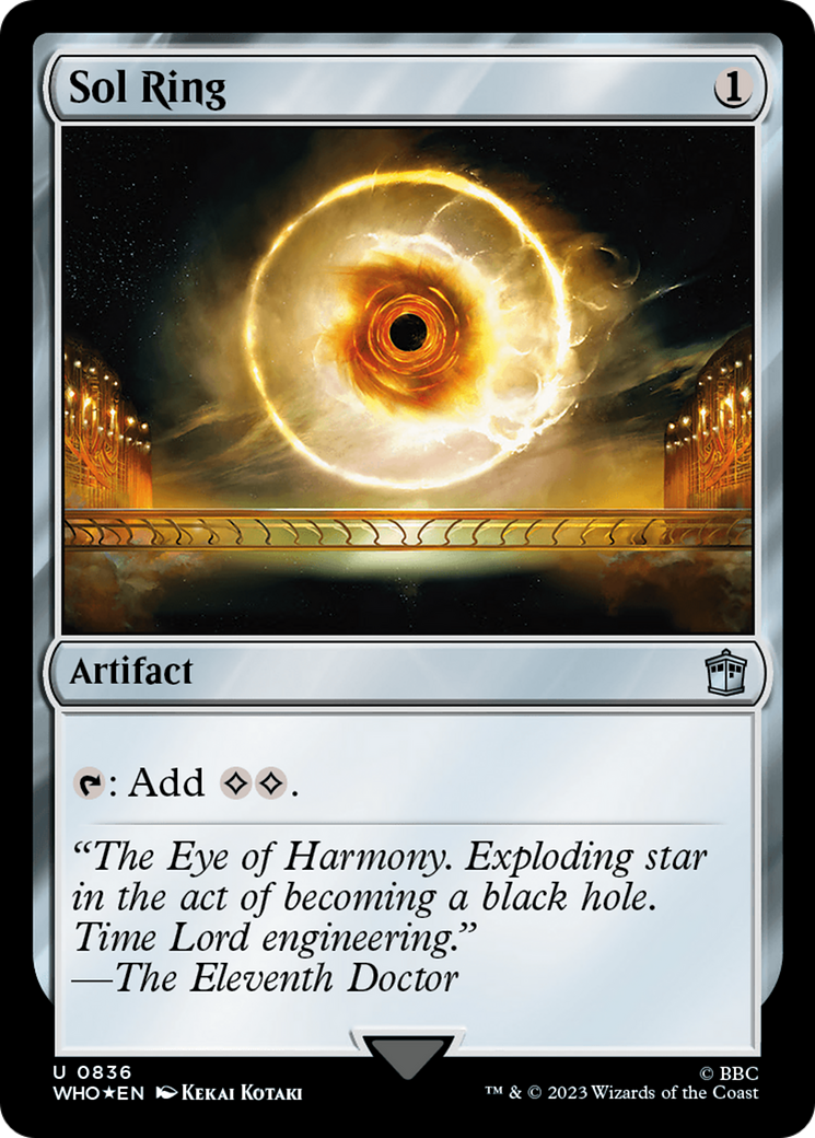 Sol Ring (Surge Foil) [Doctor Who] | Eastridge Sports Cards & Games