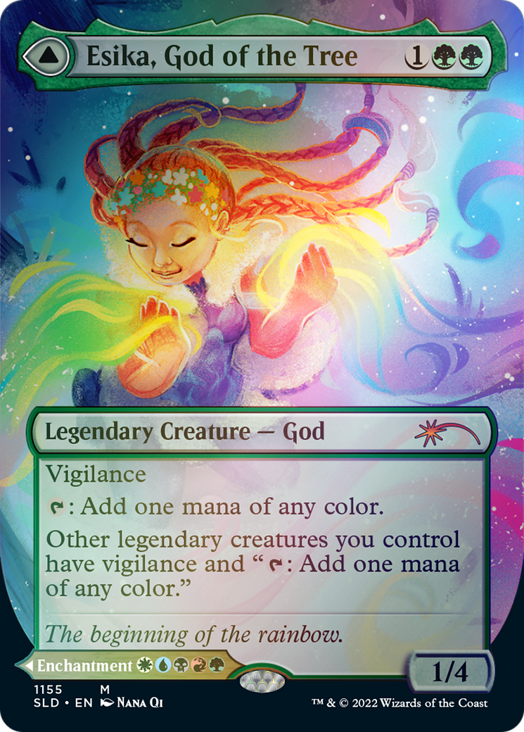 Esika, God of the Tree // The Prismatic Bridge (Borderless) [Secret Lair: From Cute to Brute] | Eastridge Sports Cards & Games