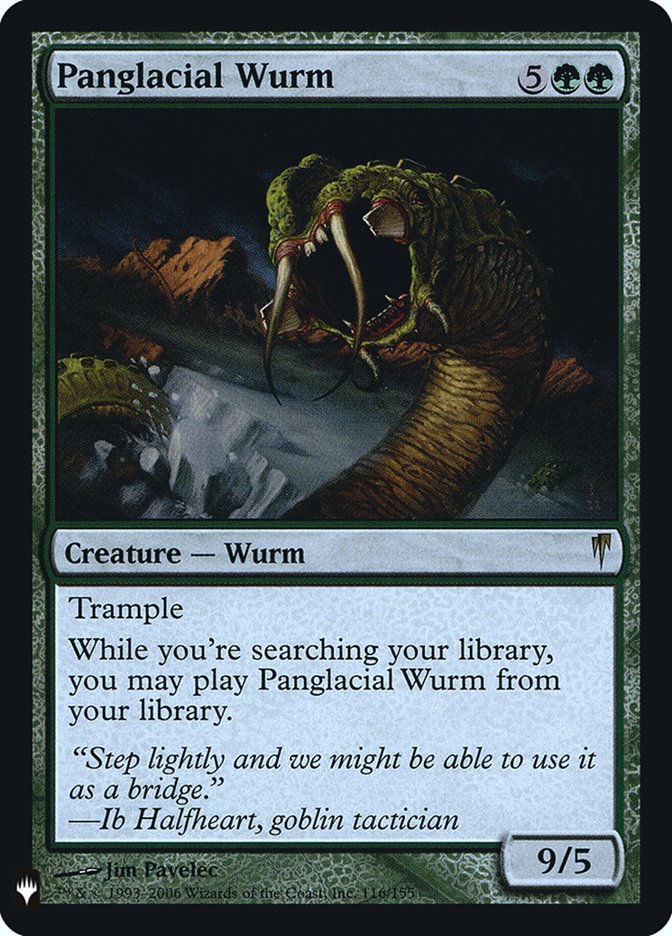 Panglacial Wurm [Mystery Booster] | Eastridge Sports Cards & Games