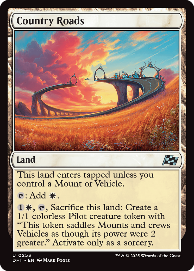 Country Roads [Aetherdrift] | Eastridge Sports Cards & Games