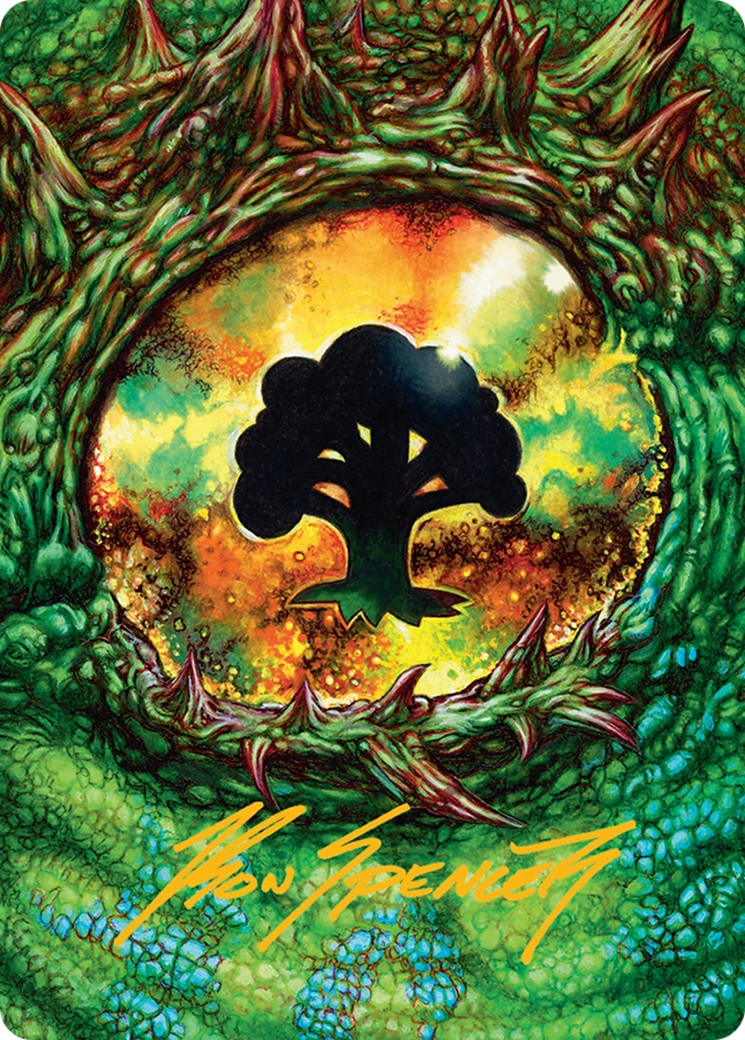 Forest Art Card (32/54) [Tarkir: Dragonstorm Art Series] | Eastridge Sports Cards & Games