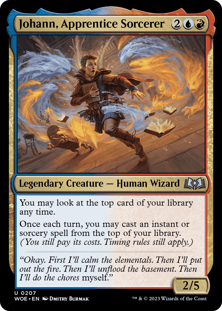 Johann, Apprentice Sorcerer [Wilds of Eldraine] | Eastridge Sports Cards & Games