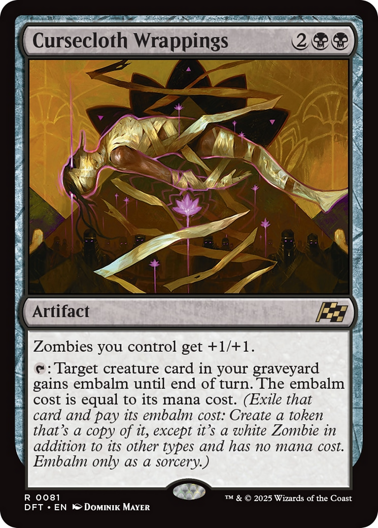 Cursecloth Wrappings [Aetherdrift] | Eastridge Sports Cards & Games