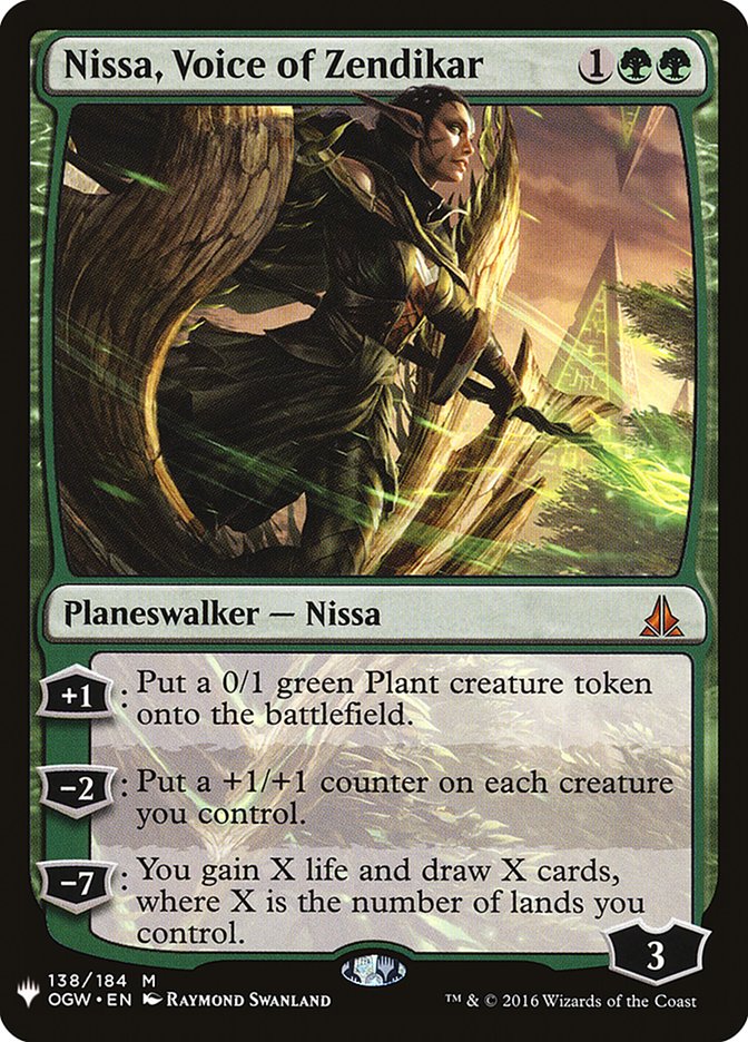 Nissa, Voice of Zendikar [Mystery Booster] | Eastridge Sports Cards & Games