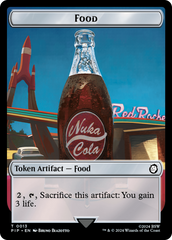 Food (0013) // Wasteland Survival Guide Double-Sided Token [Fallout Tokens] | Eastridge Sports Cards & Games