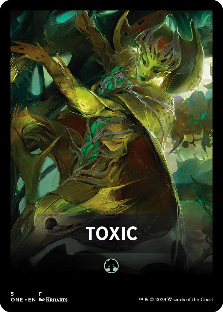 Toxic Theme Card [Phyrexia: All Will Be One Tokens] | Eastridge Sports Cards & Games