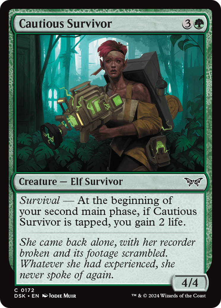 Cautious Survivor [Duskmourn: House of Horror] | Eastridge Sports Cards & Games