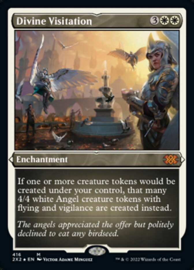 Divine Visitation (Foil Etched) [Double Masters 2022] | Eastridge Sports Cards & Games