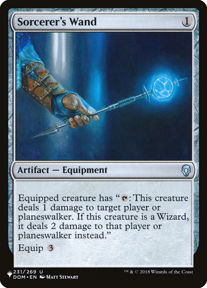 Sorcerer's Wand [The List] | Eastridge Sports Cards & Games