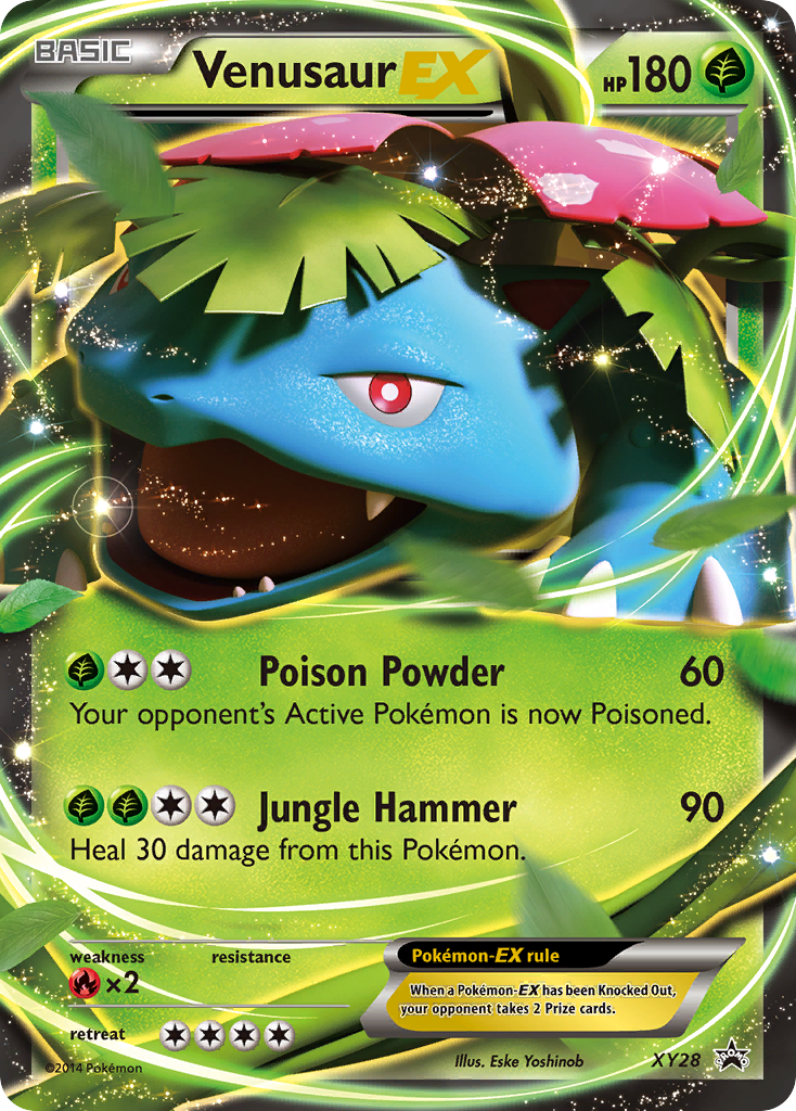 Venusaur EX (XY28) [XY: Black Star Promos] | Eastridge Sports Cards & Games