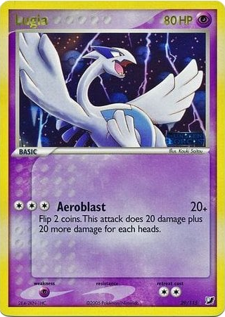 Lugia (29/115) (Stamped) [EX: Unseen Forces] | Eastridge Sports Cards & Games